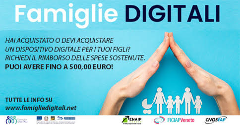 Famiglie digitali contributo regionale per l'acquisto di dispositivi digitali per gli studenti