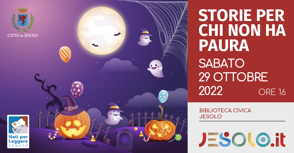 Storie per chi non ha paura a Jesolo sabato 29 ottobre alle ore 16