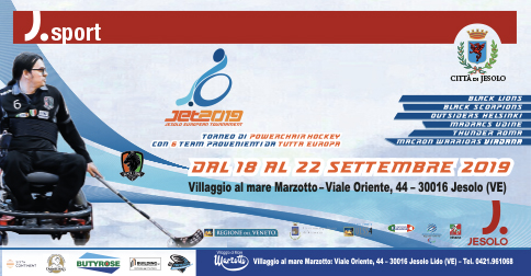 Torneo internazionale di Powerchair Hockey a Jesolo