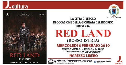 Giornata del ricordo: mercoledì 6 febbraio presso il teatro Vivaldi di Jesolo