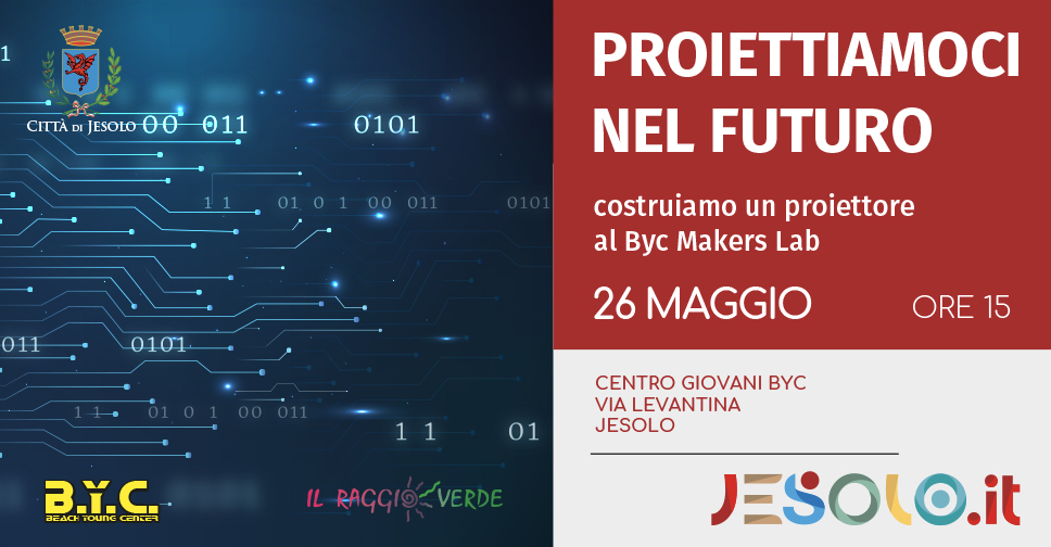 Proiettiamoci nel futuro, lab del Centro Byc il 26 maggio 2022