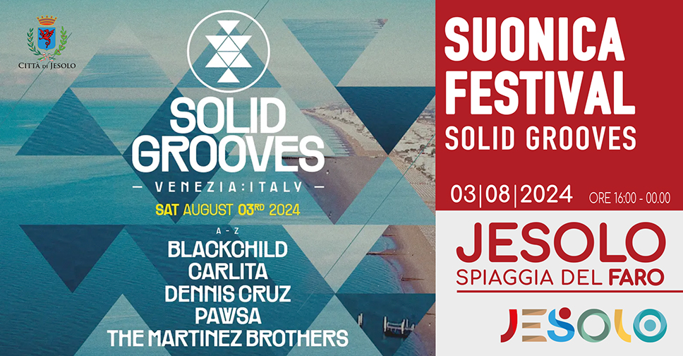 solid grooves a jesolo 3 agosto 2024