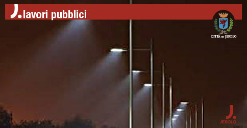 Sostituzione punti luce di vecchia generazione con tecnologia led a Jesolo