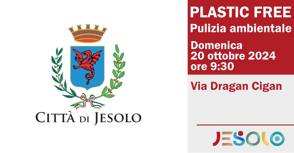 Jesolo Plastic Free 20 ottobre 2024