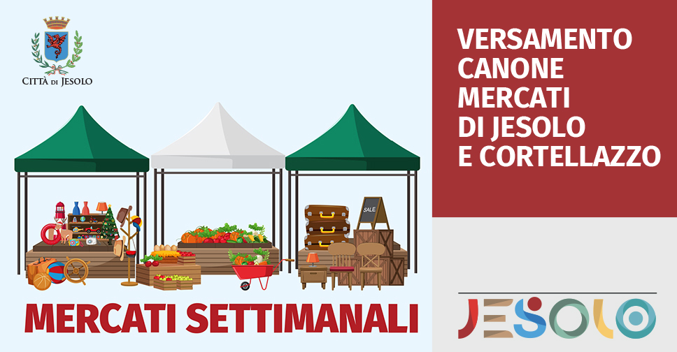 Mercato settimanale Jesolo e Cortellazzo 