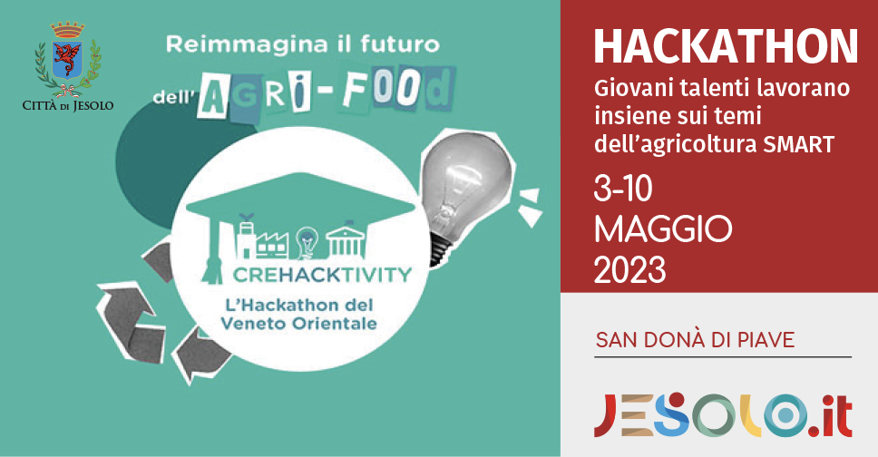 Hackathon del Veneto Orientale a San Donà dal 3 al 10 maggio 2023