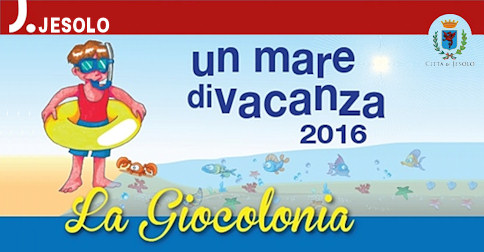 Giocolonia, la colonia marina diurna 2016 a Jesolo