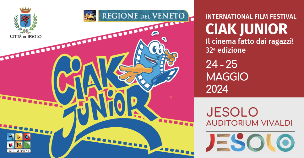 Ciak Junior, il Cinema fatto dai Ragazzi a Jesolo il 24-25 maggio 2024: immagine 