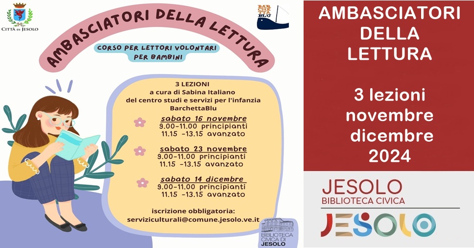 Ambasciatori della lettura edizione 2024