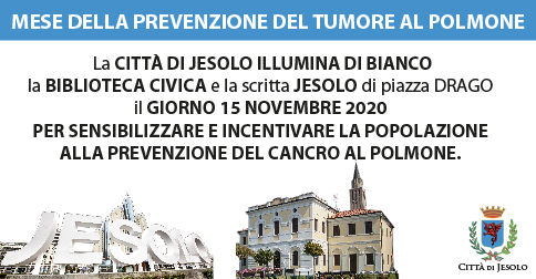 Jesolo per la prevenzione del tumore al Polmone