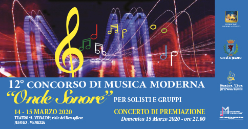 12° CONCORSO INTERNAZIONALE ONDE SONORE