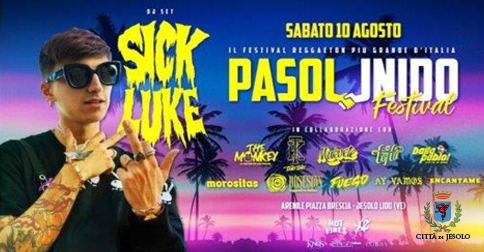 Pasounido Festival a Jesolo il 10 agosto 2019