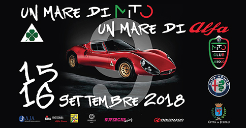 Raduno Mito Alfa 15 e 16 settembre 2018 a Jesolo