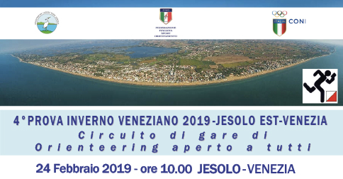 27° Inverno Veneziano - Gara di orienteering a Jesolo