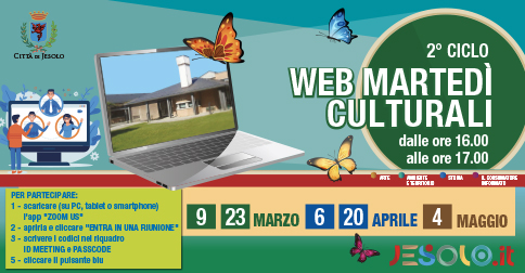 2° ciclo Web martedì culturali al Centro Pertini 