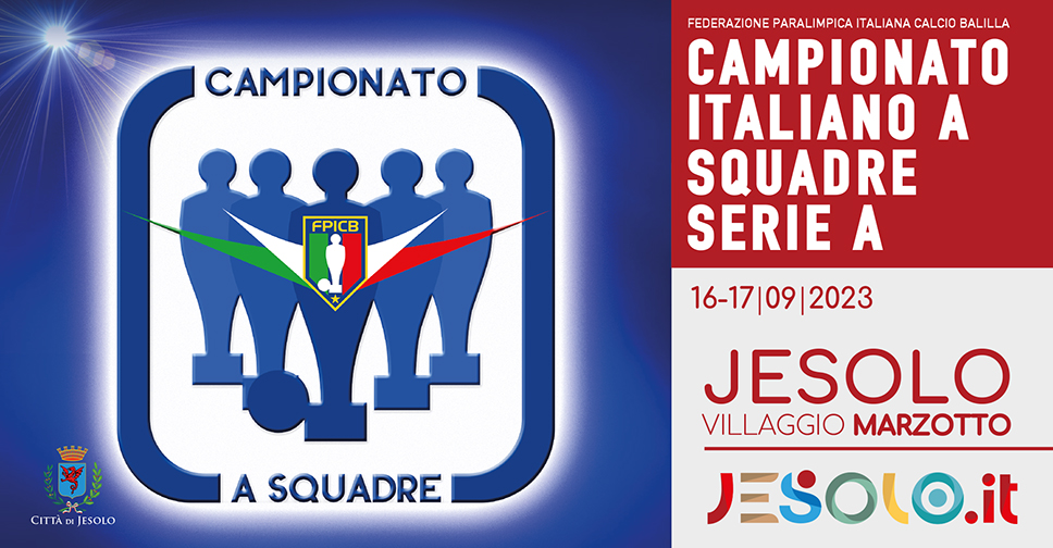 Campionato Italiano a squadre di Calcio Balilla FPICB a Jesolo