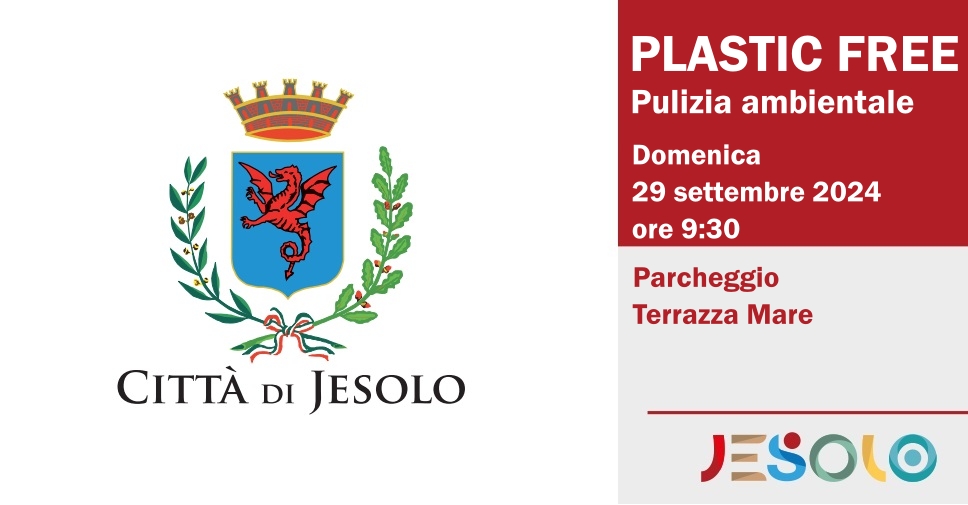 Jesolo plastic free domenica 29 settembre 2024