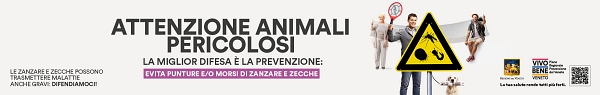 Attenzione animali pericolosi - Punture di zanzare e morsi di zecche