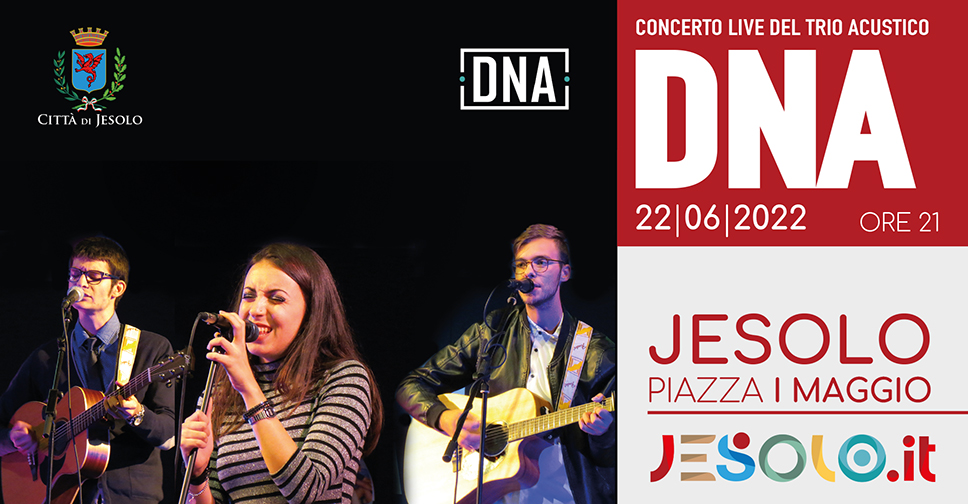 Concerto live del trio acustico Dna