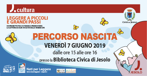 Percorso Nascita - Leggere a piccoli e grandi passi - giugno 2019