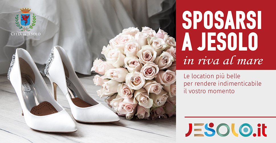 Sposarsi a Jesolo-Matrimoni civili sulla spiaggia o in centro storico