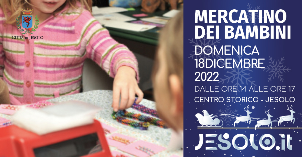 Mercatino dei bambini a Jesolo 