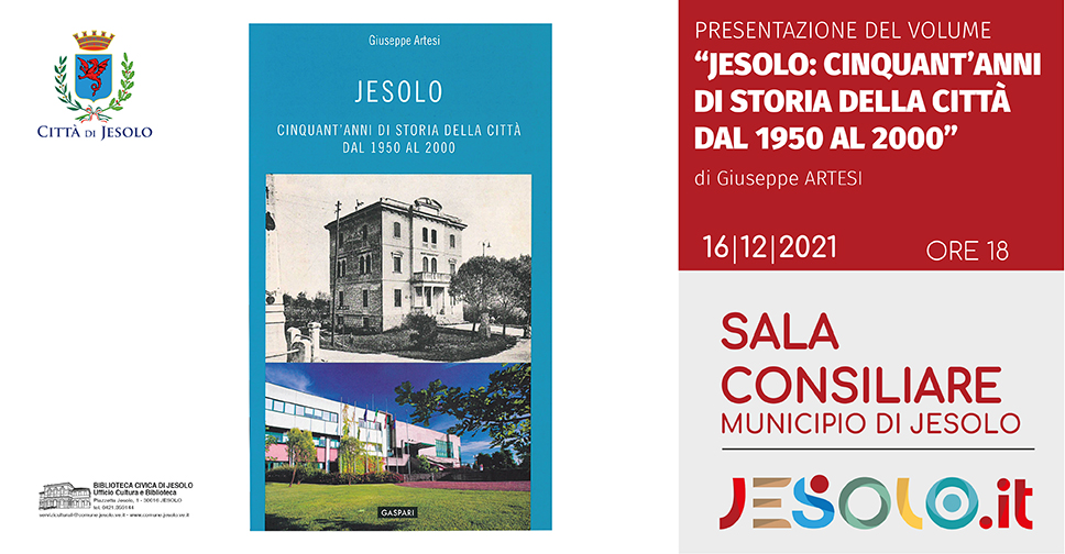 Presentazione libro Giuseppe Artesi giovedì 16 dicembre 2021