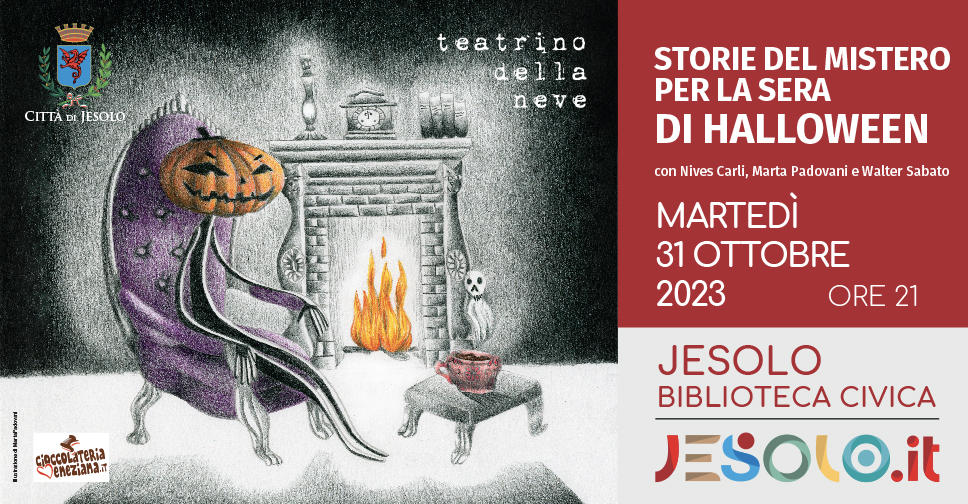 Storie del mistero in biblioteca martedì 31 ottobre 2023