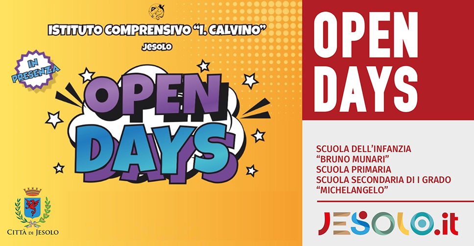 Open days Istituto Comprensivo Italo Calvino Jesolo: immagine