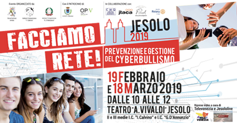 Facciamo rete - incontri a Jesolo sul cyberbullismo