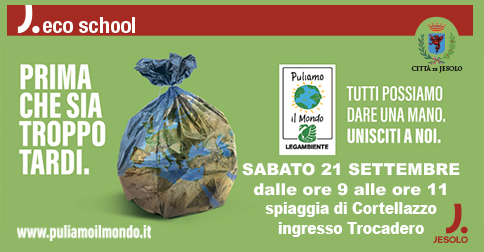 Puliamo il mondo - Jesolo dal 18 al 21 settembre 2019