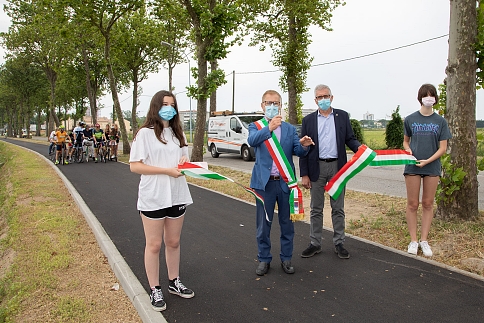 Inaugurazione pista ciclabile