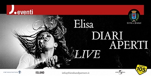 Elisa in concerto al PalaInvent di Jesolo il 19 novembre 2019