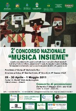 locandina 2° concorso musica insieme