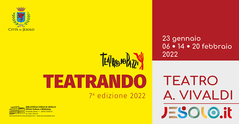 Teatrando settima edizione al Teatro Vivaldi di Jesolo