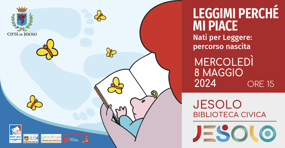 Leggimi perchè mi piace 2024 - disegno mamma e bambino con libro in mano