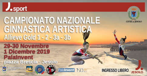 Campionato Nazionale Ginnastica Artistica Allieve Gold a Jesolo