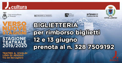 Rassegna teatrale di Jesolo Verso Nuove stagioni 2019-2020