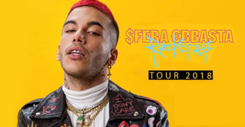 Sfera Ebbasta Rockstar Tour 2018