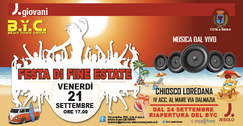 BYC: Festa di fine estate 2018