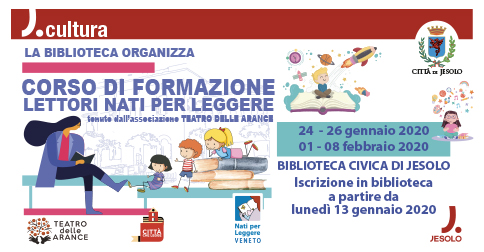 Corso formazione per lettori volontari NATI PER LEGGERE