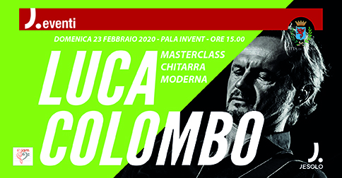 Masterclass di chitarra moderna con Luca Colombo