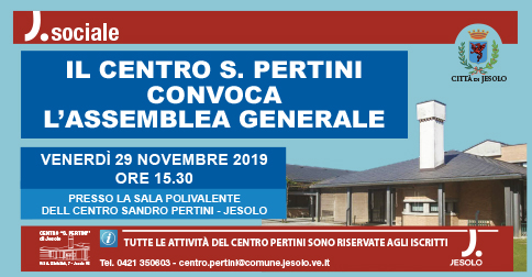 Assemblea generale Centro Pertini