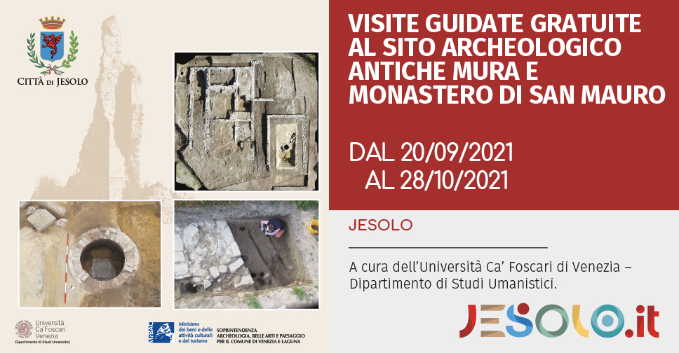 Visite guidate al sito delle Antiche Mura di Jesolo