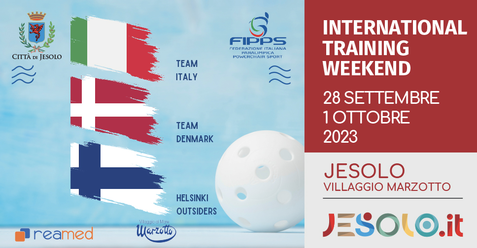 Torneo internazionale di Powerchair Hockey a Jesolo. Immagine