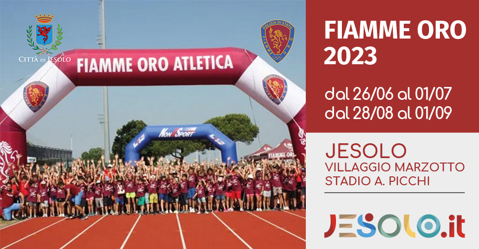 Fiamme oro camp 2023 Jesolo. immagine della scorsa edizione