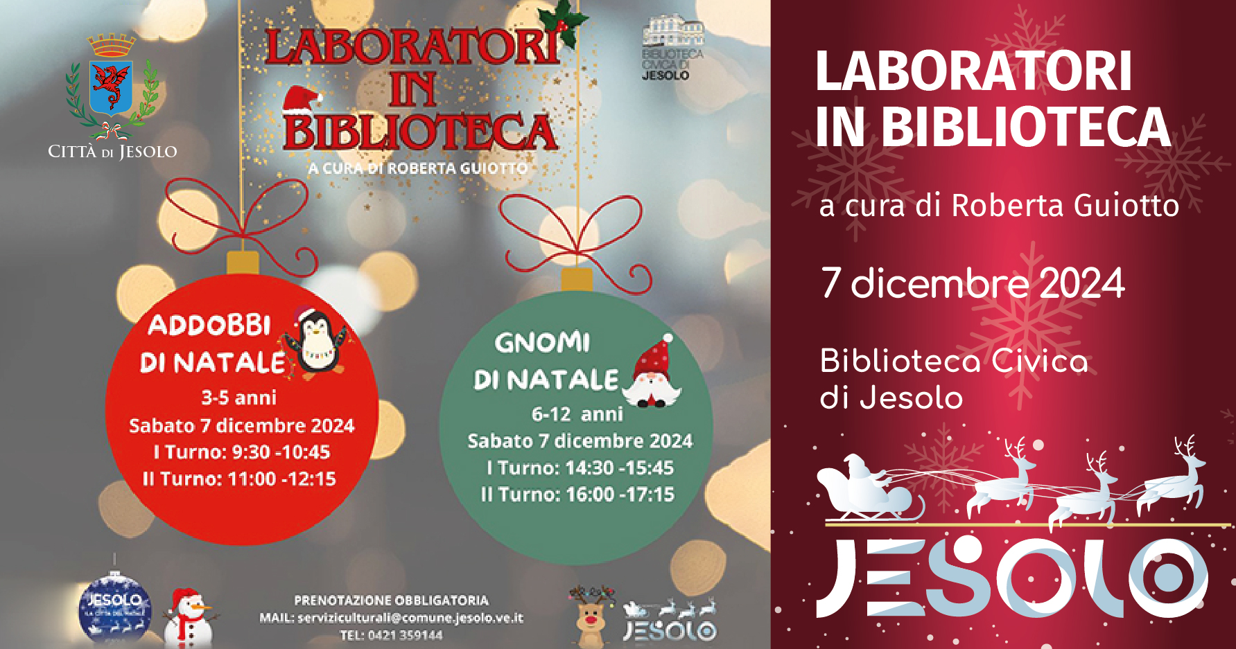 Laboratori in biblioteca 7 dicembre 2024