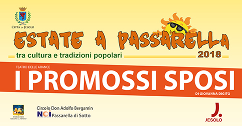 I promossi sposi- Jesolo, Loc. Canalcalmo 4 agosto h 21