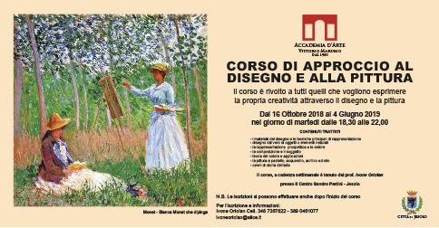 Corso di approccio al disegno e alla pittura a Jesolo