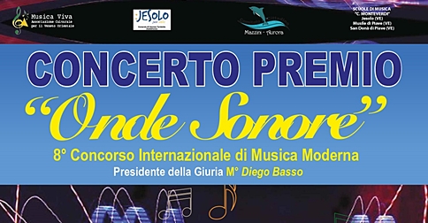 Concerto premio del concorso Onde Sonore a Jesolo